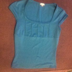 XOXO medium scoop neck top